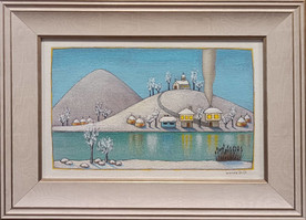 Winter Story I - painting by Vladimir Shunev