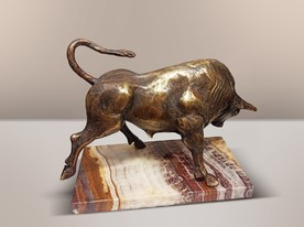 Bull - sculpture by Grigor Goshev