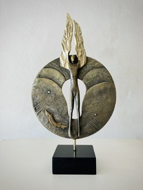 Higher and higher - sculpture by Milko Dobrev