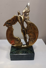 Icarus - sculpture by Grigor Goshev