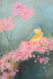 Spring - painting by Kostadin Zhikov