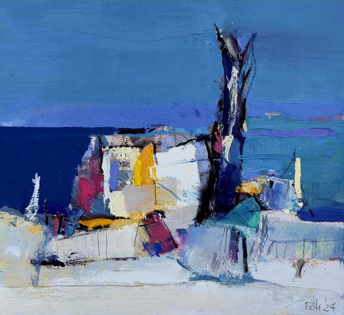 Seascape 1 - painting by Plamen Bonev