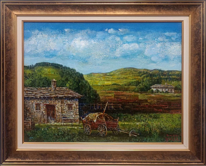 Idyllic - painting by Valeriy Zenov